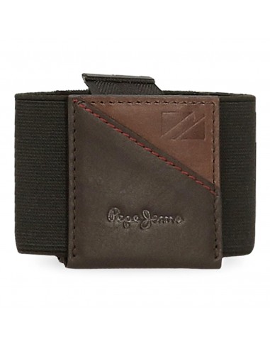 tarjetero-striking-marron-pepe-jeans