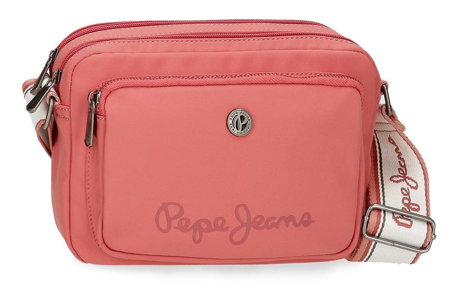 Corin-zenska-torba-Pepe-Jeans-koralna-24x16x9