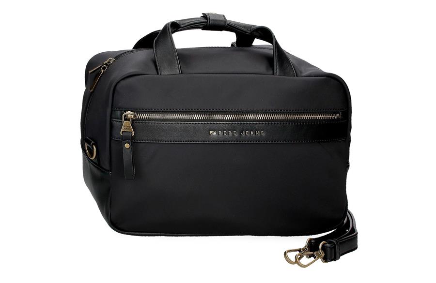 Pepe-Jeans-Morgan-torba-na-rame-crna