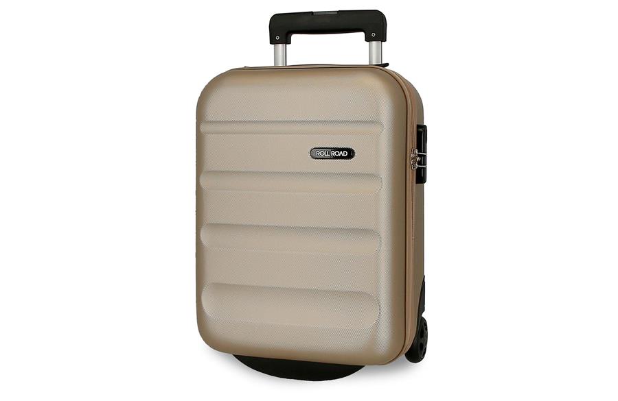 Roll-Road-FLEX-mini-kofer-40x30x20-champagne-low-cost-ABS