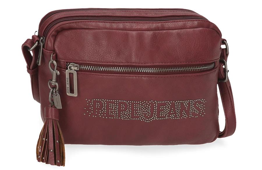 Bera-zenska-torba-Pepe-Jeans-24x16x7-bordo