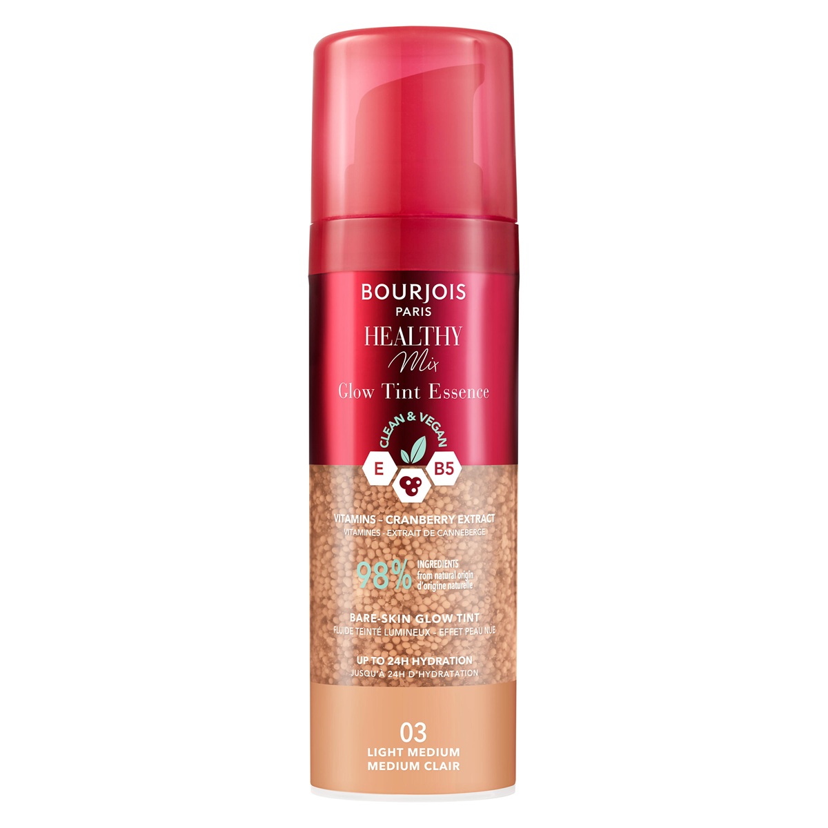 Bourjois Healthy Mix Glow Tint Essence 24 Light Medium 03 Front