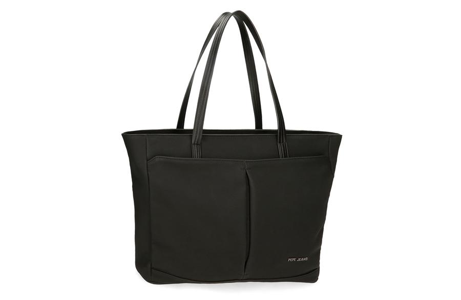 Gala-zenska-tote-torba-Pepe-Jeans-crna