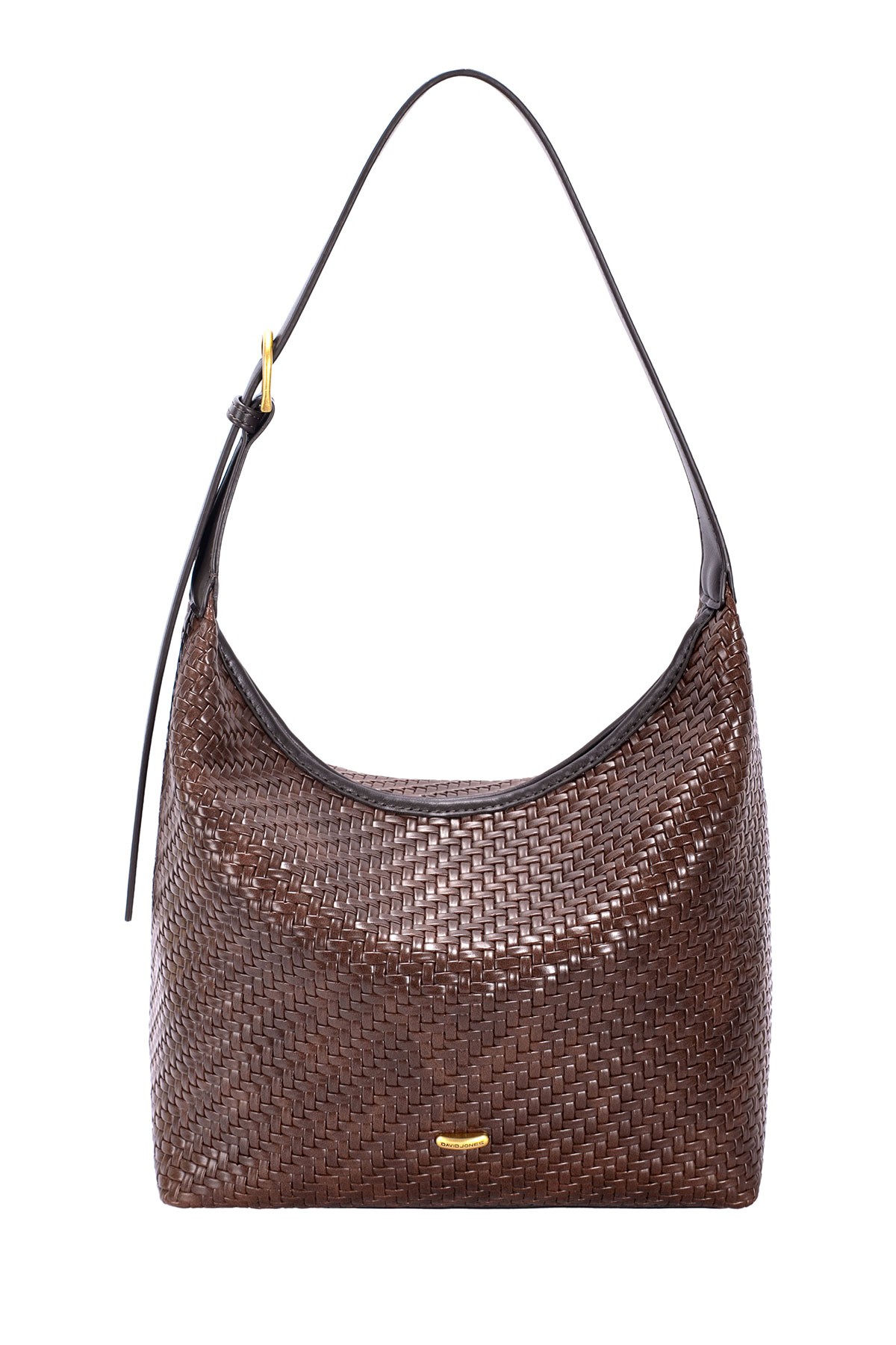 CM8593-David-Jones-Braided-Pattern-Bucket-Shoulder-Bag
